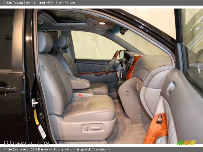 Black / Stone 2008 Toyota Sienna Limited AWD