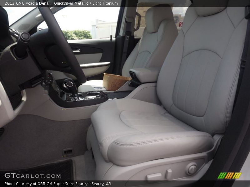 Quicksilver Metallic / Light Titanium 2012 GMC Acadia Denali