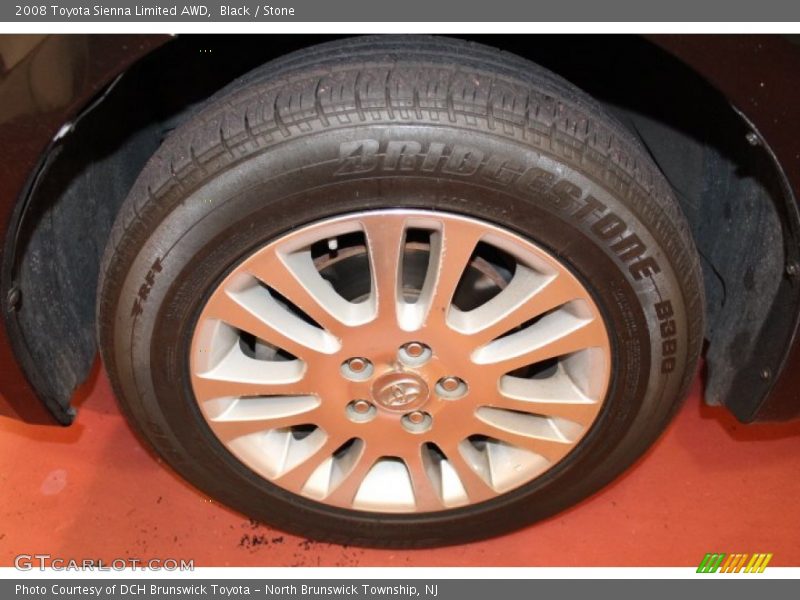 Black / Stone 2008 Toyota Sienna Limited AWD