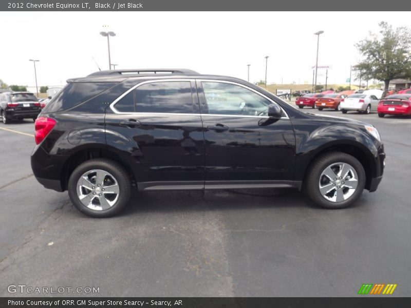 Black / Jet Black 2012 Chevrolet Equinox LT