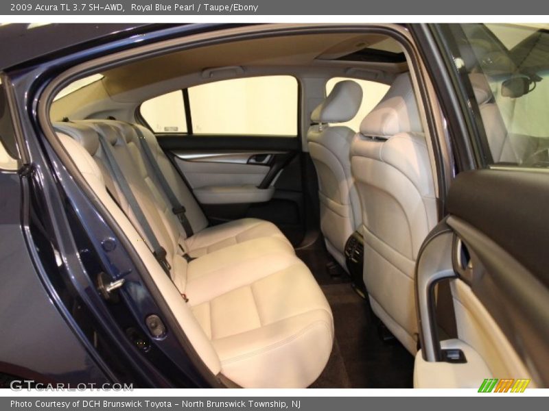 Royal Blue Pearl / Taupe/Ebony 2009 Acura TL 3.7 SH-AWD