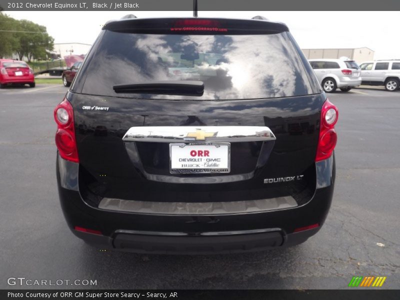 Black / Jet Black 2012 Chevrolet Equinox LT