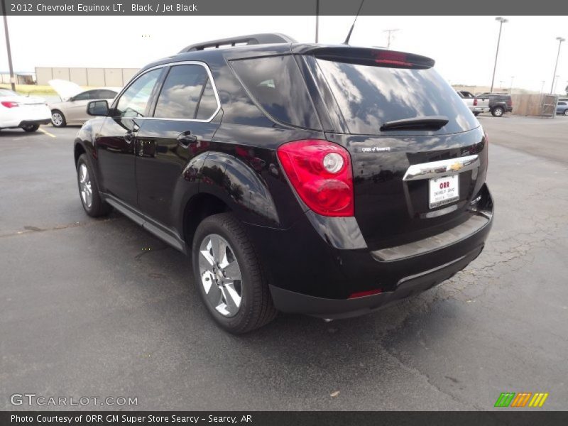 Black / Jet Black 2012 Chevrolet Equinox LT