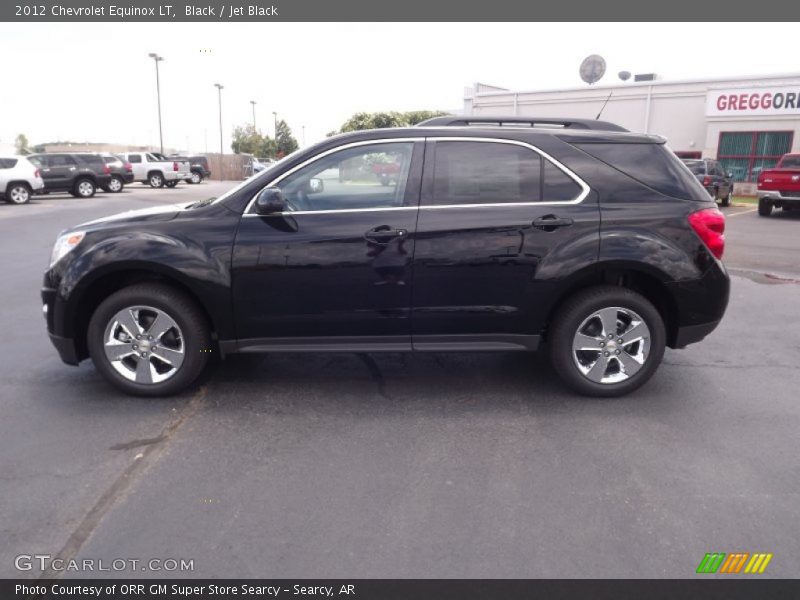 Black / Jet Black 2012 Chevrolet Equinox LT