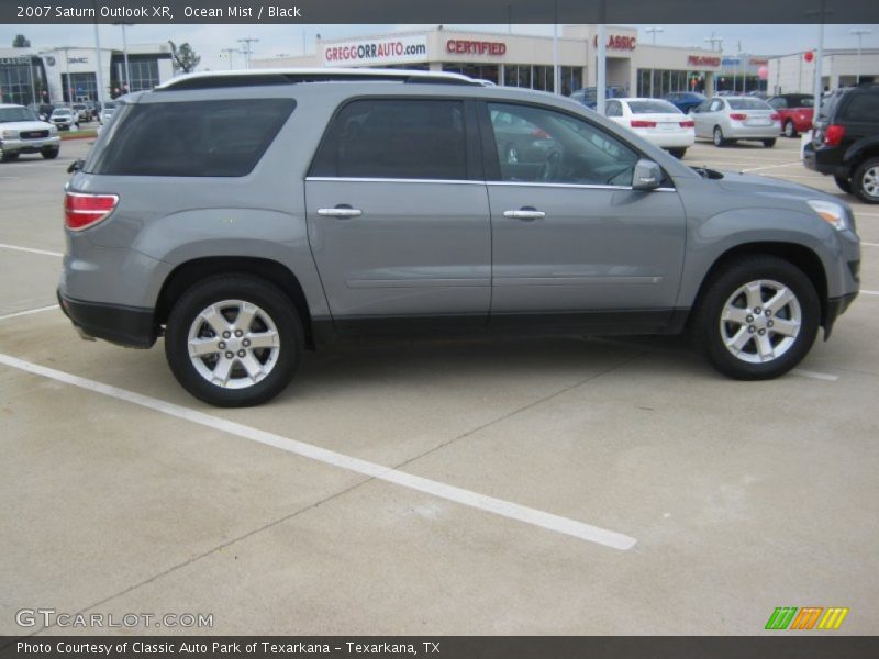 Ocean Mist / Black 2007 Saturn Outlook XR
