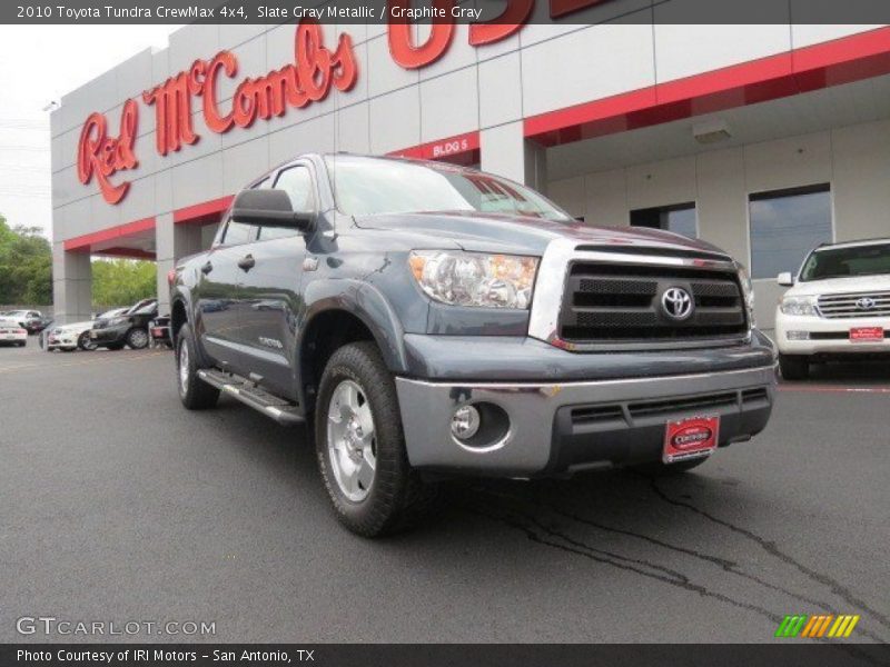 Slate Gray Metallic / Graphite Gray 2010 Toyota Tundra CrewMax 4x4