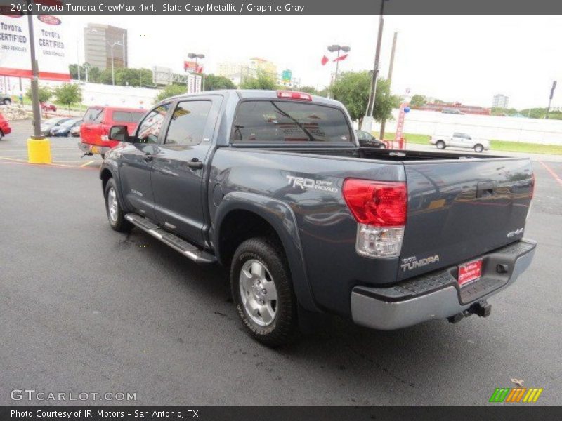 Slate Gray Metallic / Graphite Gray 2010 Toyota Tundra CrewMax 4x4