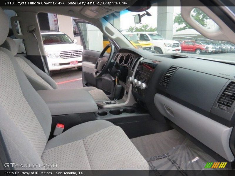 Slate Gray Metallic / Graphite Gray 2010 Toyota Tundra CrewMax 4x4