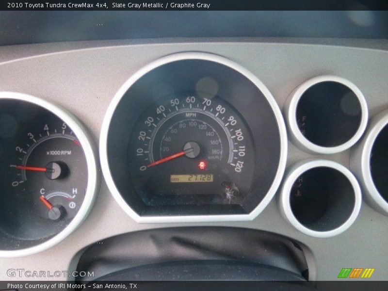 Slate Gray Metallic / Graphite Gray 2010 Toyota Tundra CrewMax 4x4