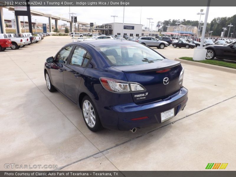 Indigo Lights Mica / Dune Beige 2012 Mazda MAZDA3 s Touring 4 Door