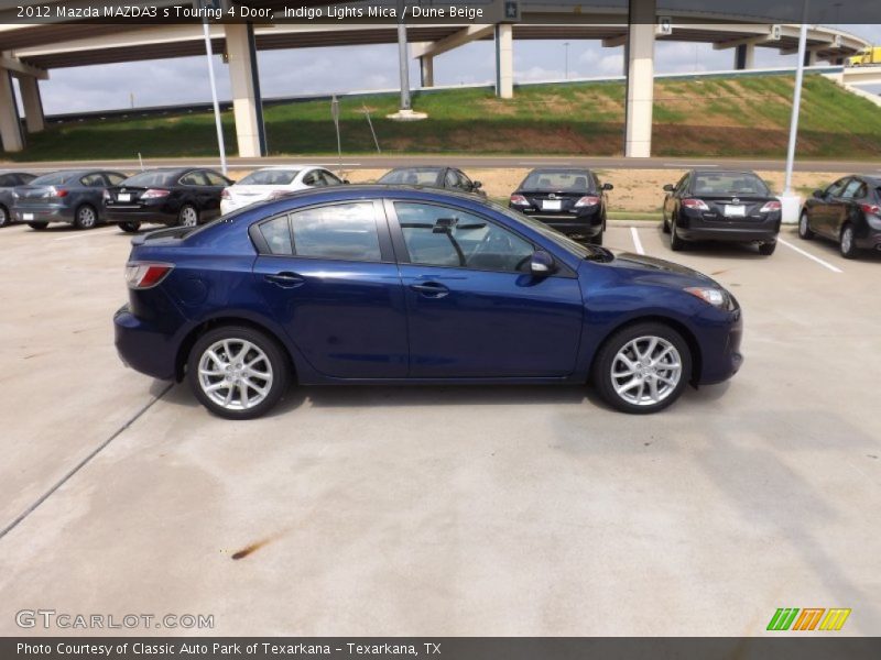 Indigo Lights Mica / Dune Beige 2012 Mazda MAZDA3 s Touring 4 Door