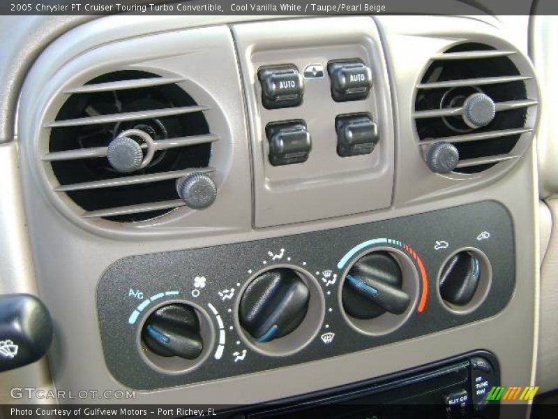 Cool Vanilla White / Taupe/Pearl Beige 2005 Chrysler PT Cruiser Touring Turbo Convertible