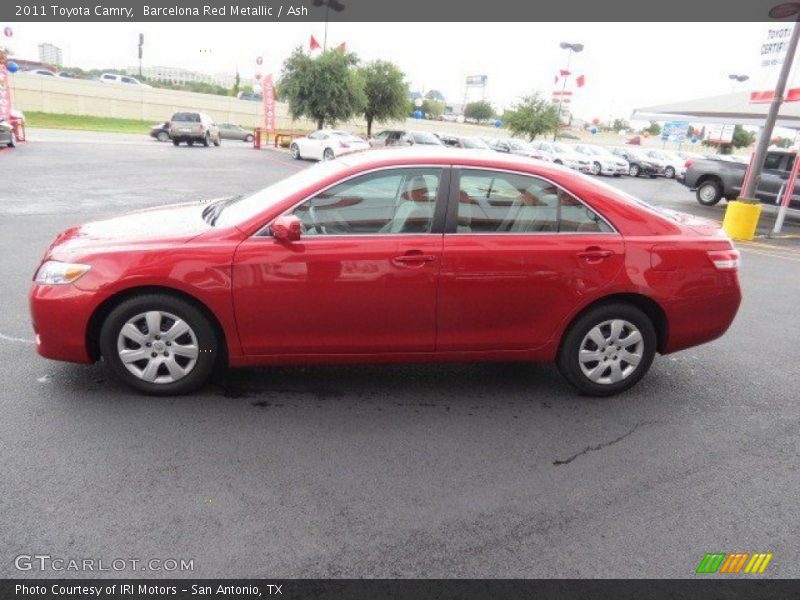 Barcelona Red Metallic / Ash 2011 Toyota Camry