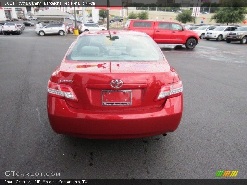 Barcelona Red Metallic / Ash 2011 Toyota Camry