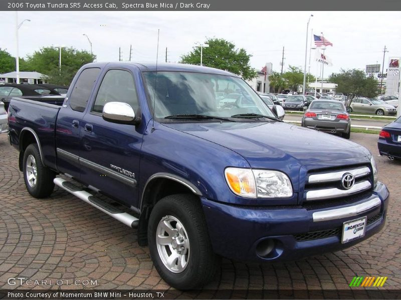 Spectra Blue Mica / Dark Gray 2006 Toyota Tundra SR5 Access Cab