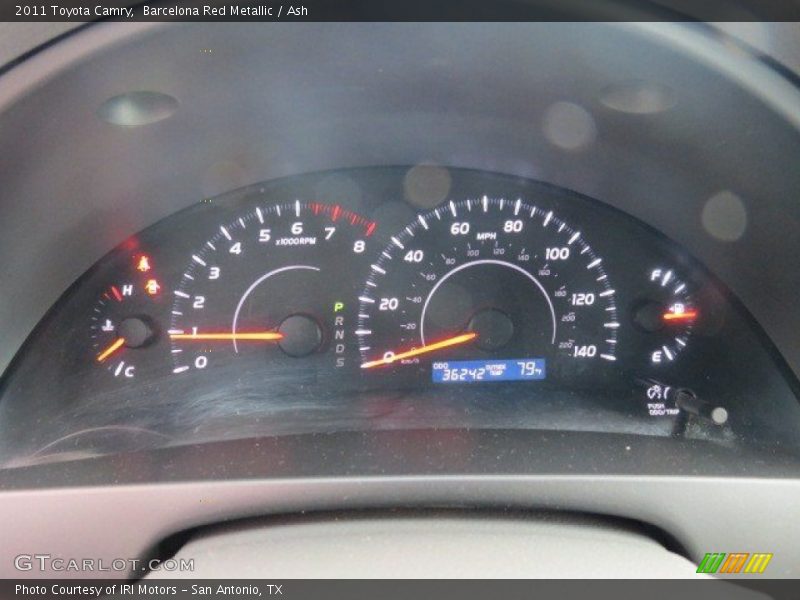Barcelona Red Metallic / Ash 2011 Toyota Camry