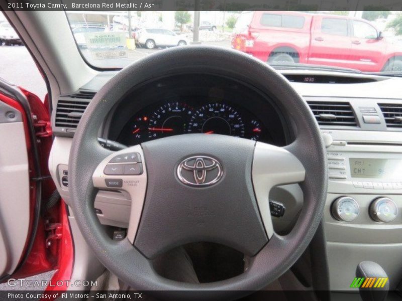 Barcelona Red Metallic / Ash 2011 Toyota Camry