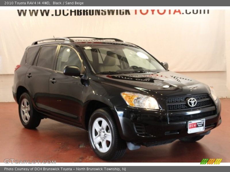 Black / Sand Beige 2010 Toyota RAV4 I4 4WD
