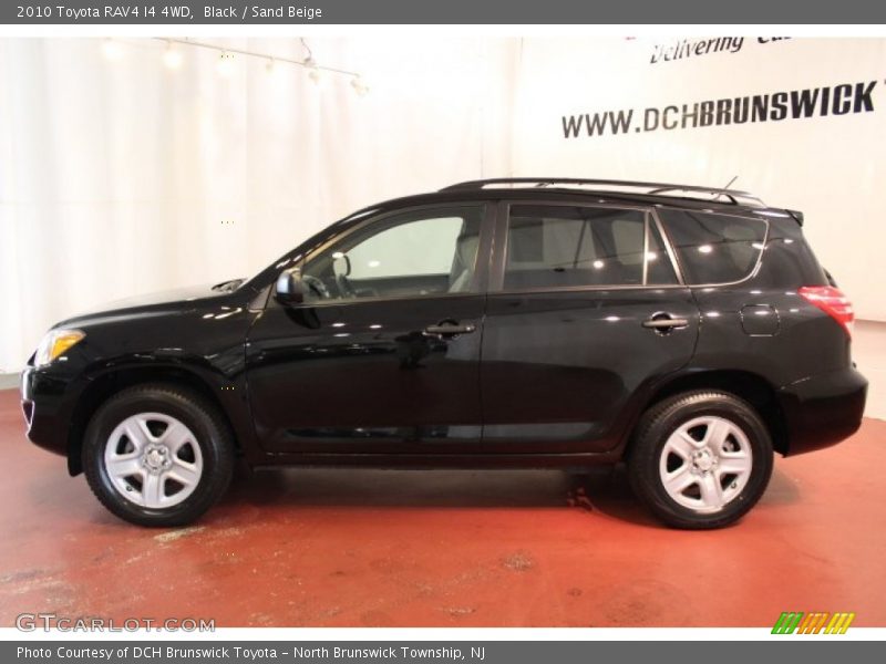 Black / Sand Beige 2010 Toyota RAV4 I4 4WD