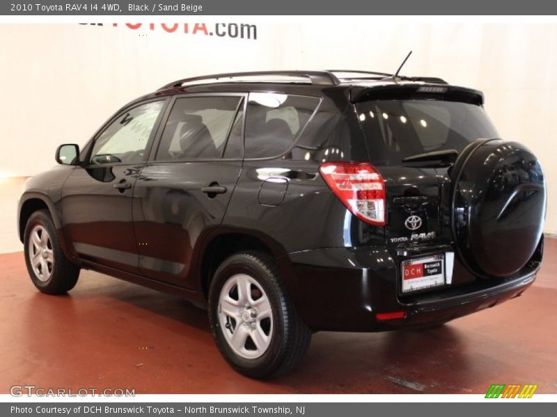 Black / Sand Beige 2010 Toyota RAV4 I4 4WD
