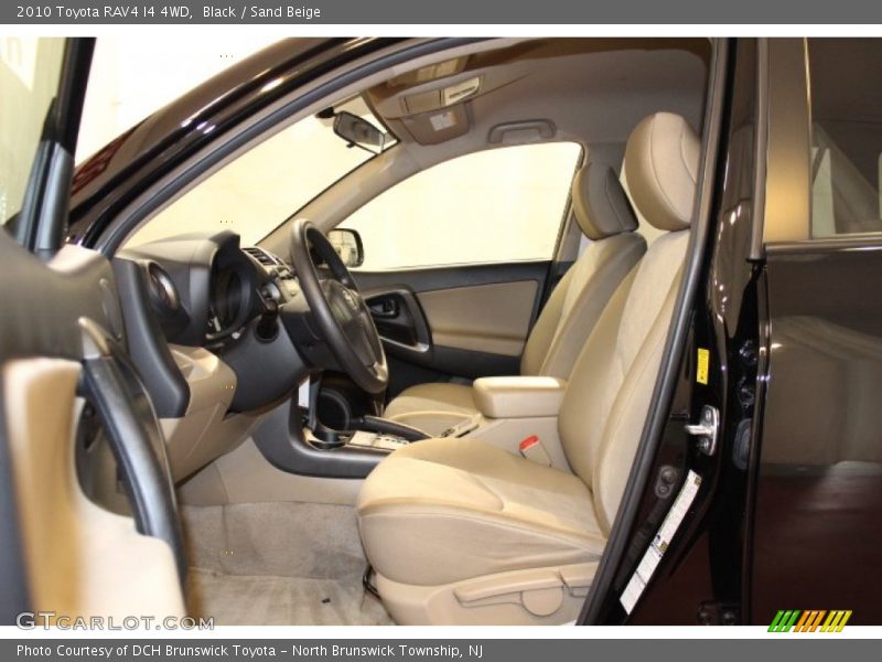 Black / Sand Beige 2010 Toyota RAV4 I4 4WD