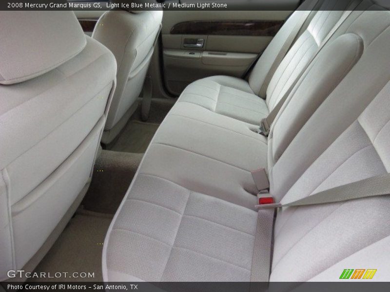 Light Ice Blue Metallic / Medium Light Stone 2008 Mercury Grand Marquis GS