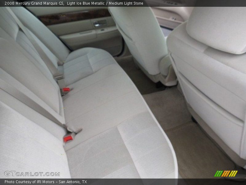 Light Ice Blue Metallic / Medium Light Stone 2008 Mercury Grand Marquis GS