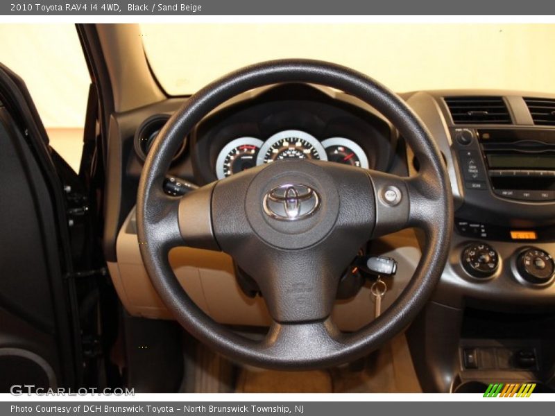 Black / Sand Beige 2010 Toyota RAV4 I4 4WD