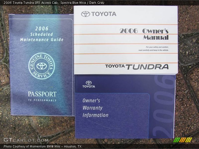 Spectra Blue Mica / Dark Gray 2006 Toyota Tundra SR5 Access Cab