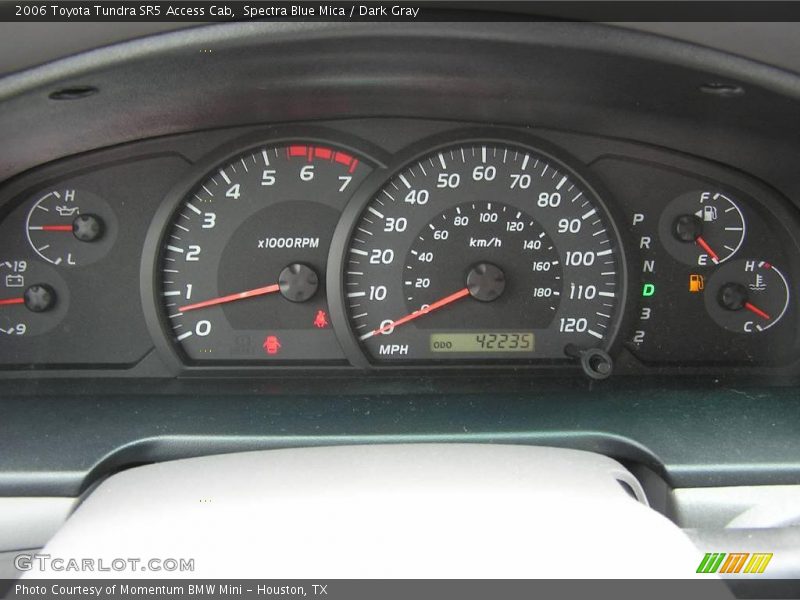 Spectra Blue Mica / Dark Gray 2006 Toyota Tundra SR5 Access Cab