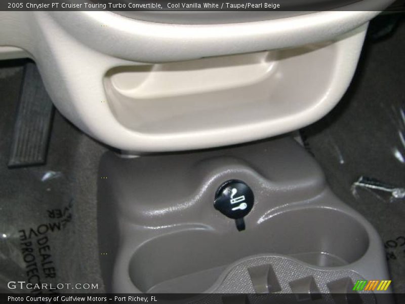 Cool Vanilla White / Taupe/Pearl Beige 2005 Chrysler PT Cruiser Touring Turbo Convertible
