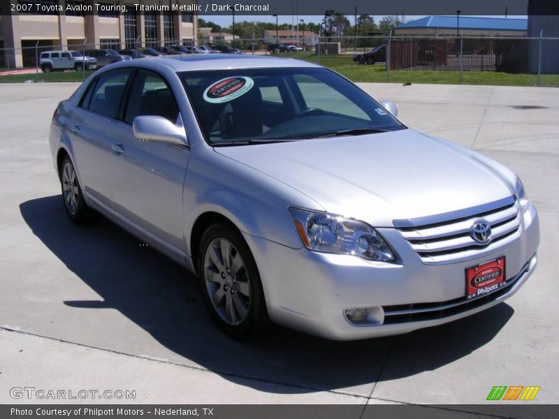 Titanium Metallic / Dark Charcoal 2007 Toyota Avalon Touring