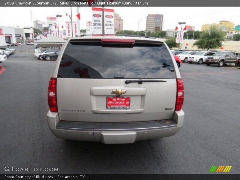 Silver Birch Metallic / Light Titanium/Dark Titanium 2009 Chevrolet Suburban LTZ