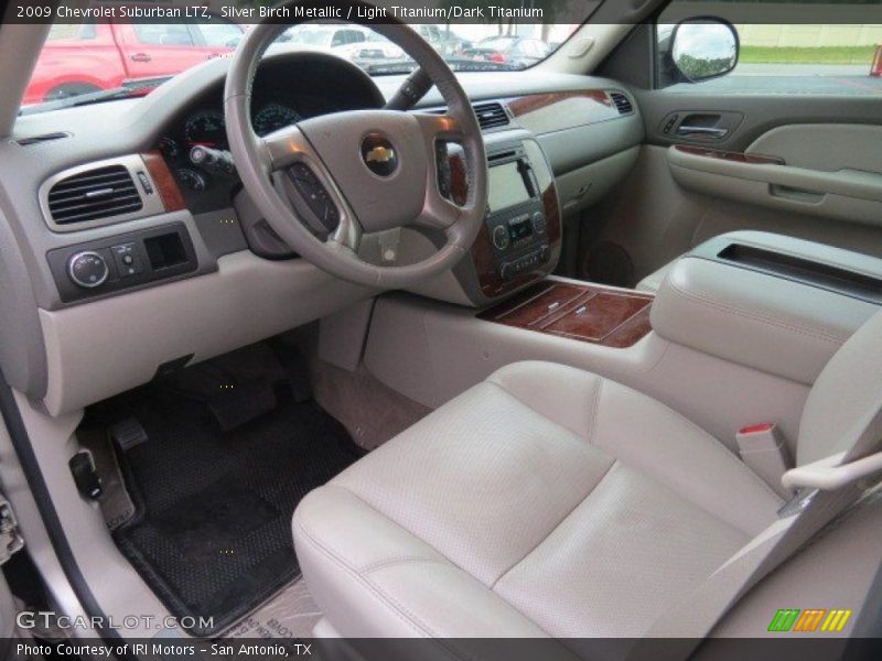 Silver Birch Metallic / Light Titanium/Dark Titanium 2009 Chevrolet Suburban LTZ