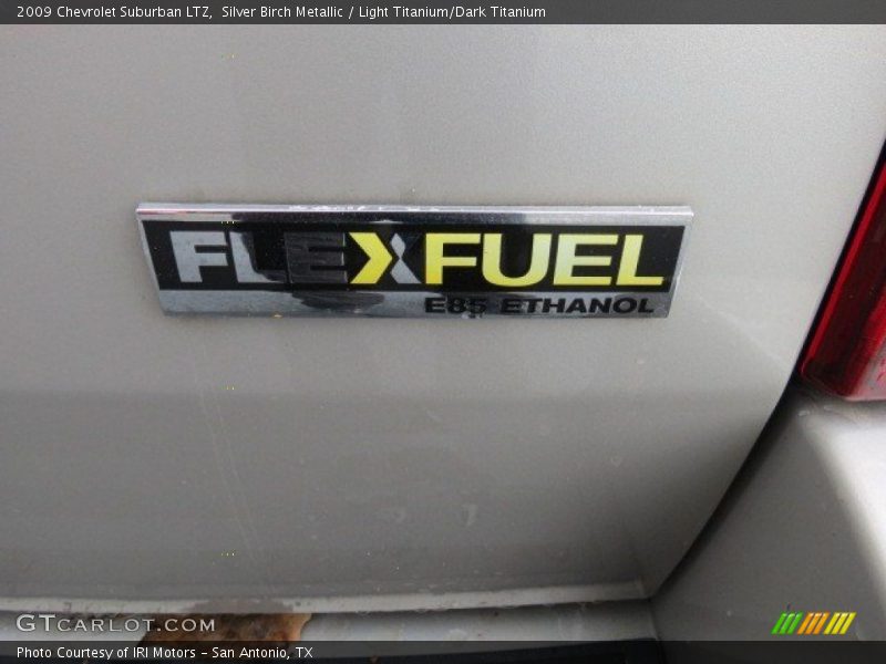 Silver Birch Metallic / Light Titanium/Dark Titanium 2009 Chevrolet Suburban LTZ