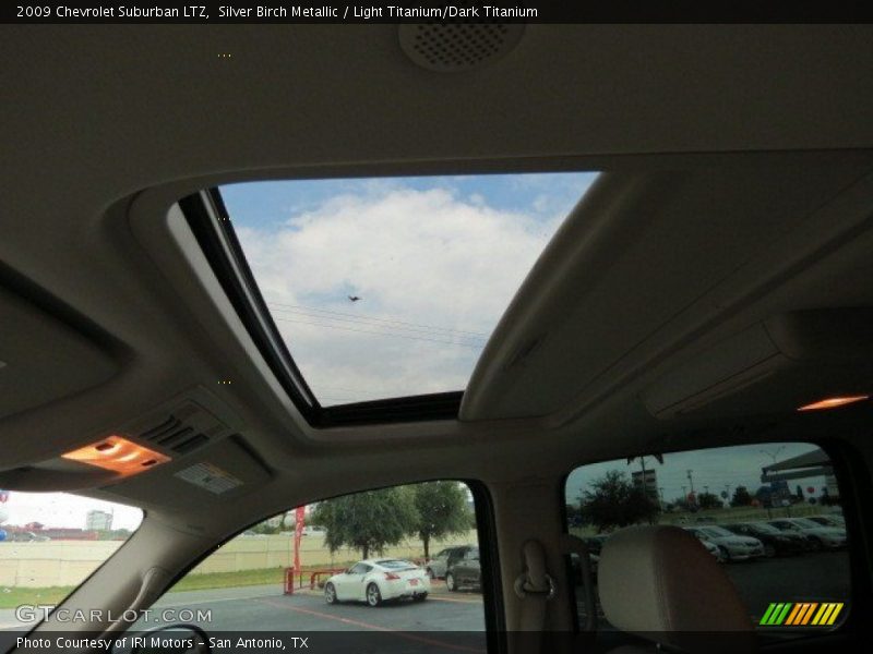 Silver Birch Metallic / Light Titanium/Dark Titanium 2009 Chevrolet Suburban LTZ