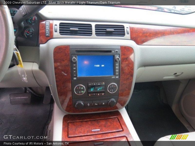 Silver Birch Metallic / Light Titanium/Dark Titanium 2009 Chevrolet Suburban LTZ