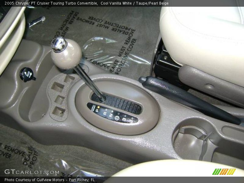 Cool Vanilla White / Taupe/Pearl Beige 2005 Chrysler PT Cruiser Touring Turbo Convertible
