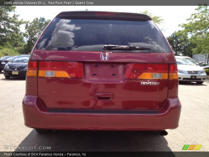 Red Rock Pearl / Quartz Gray 2002 Honda Odyssey EX-L