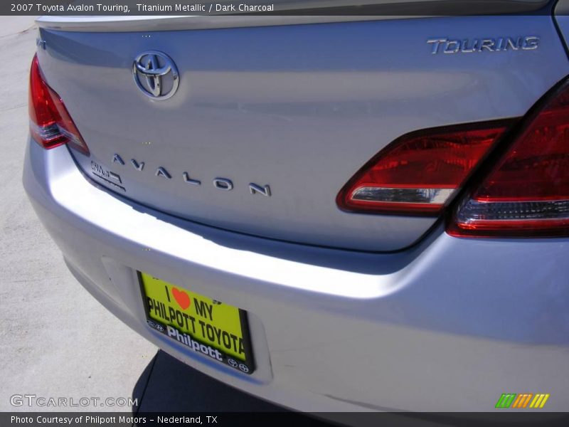 Titanium Metallic / Dark Charcoal 2007 Toyota Avalon Touring