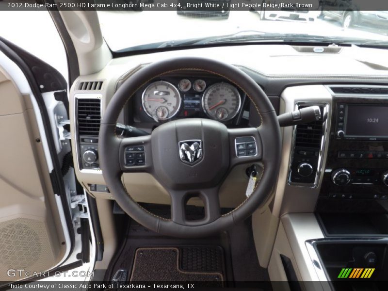  2012 Ram 2500 HD Laramie Longhorn Mega Cab 4x4 Steering Wheel