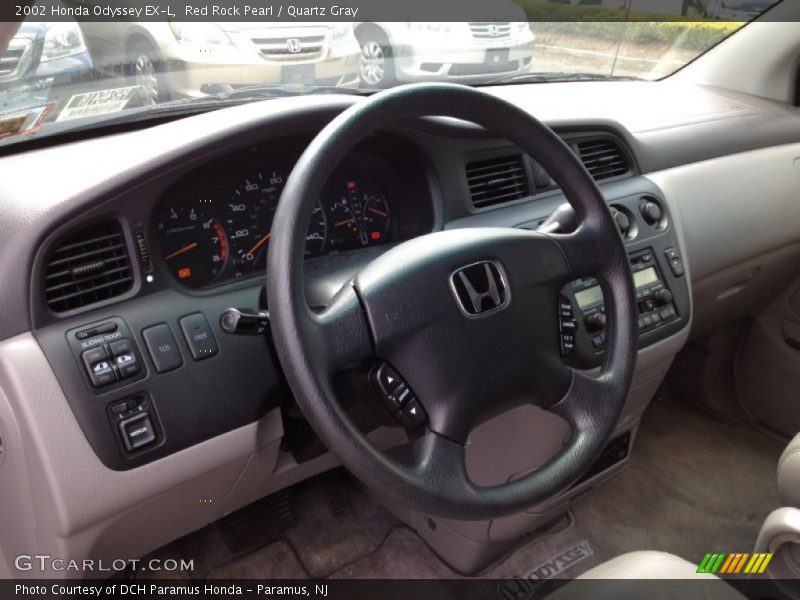 Red Rock Pearl / Quartz Gray 2002 Honda Odyssey EX-L