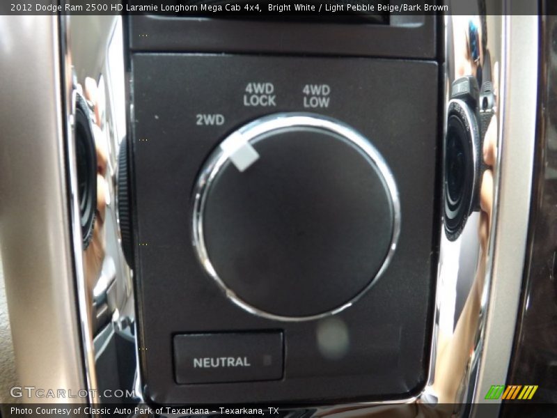 Controls of 2012 Ram 2500 HD Laramie Longhorn Mega Cab 4x4