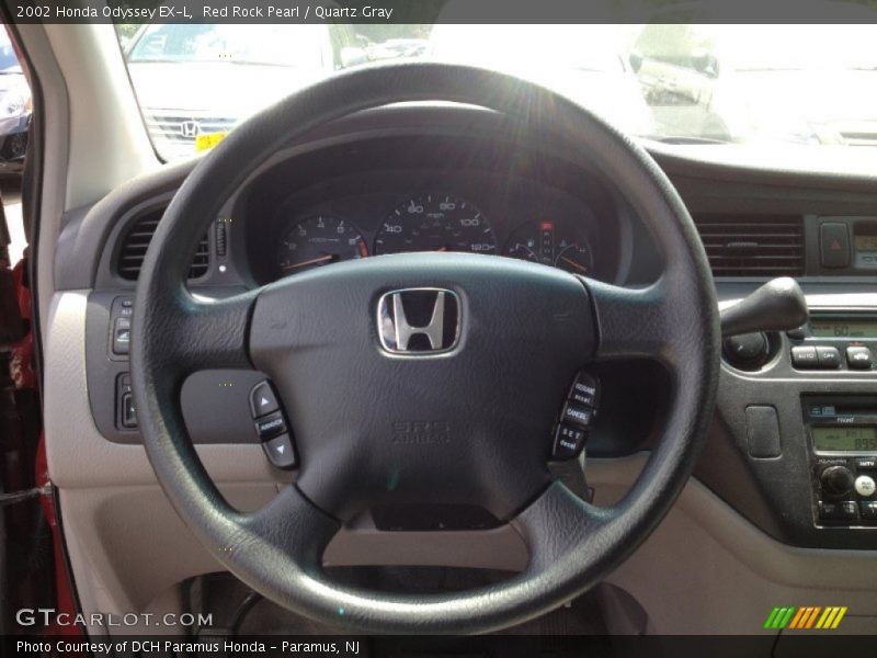 Red Rock Pearl / Quartz Gray 2002 Honda Odyssey EX-L