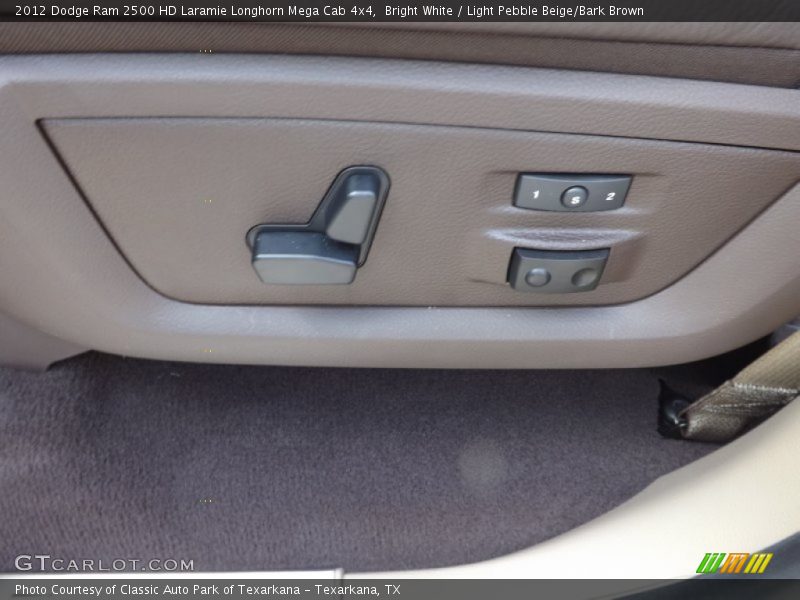 Controls of 2012 Ram 2500 HD Laramie Longhorn Mega Cab 4x4