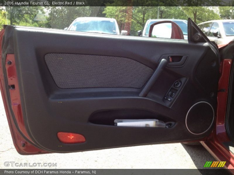 Electric Red / Black 2006 Hyundai Tiburon GS