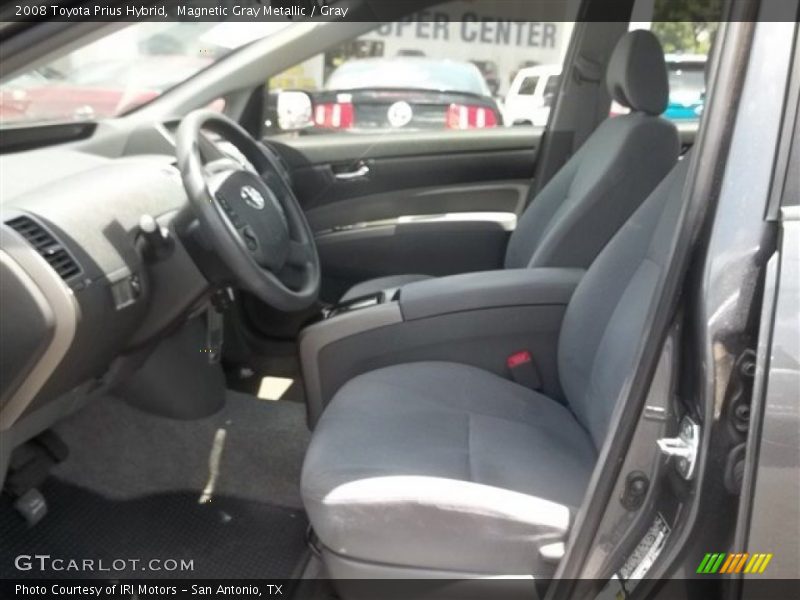 Magnetic Gray Metallic / Gray 2008 Toyota Prius Hybrid