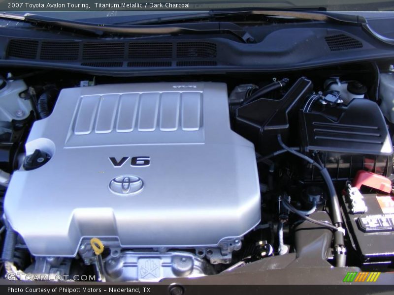 Titanium Metallic / Dark Charcoal 2007 Toyota Avalon Touring