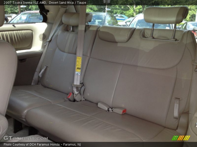 Desert Sand Mica / Taupe 2007 Toyota Sienna XLE AWD
