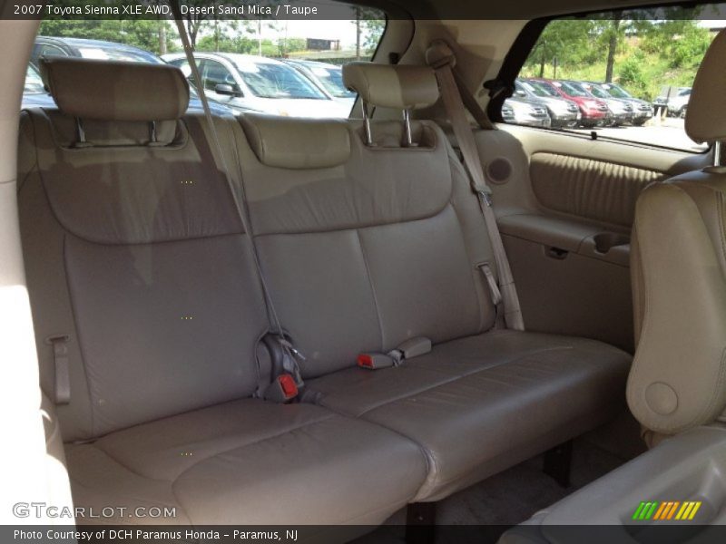 Desert Sand Mica / Taupe 2007 Toyota Sienna XLE AWD